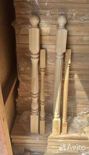 Ступени, элементы для деревянных лестниц