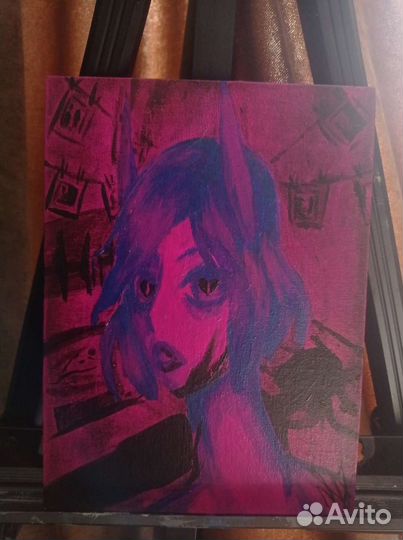 Картина акрилом, преодоление проблем