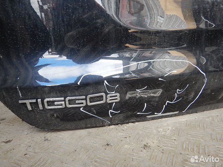 Б/У Б/У Дверь багажника, Chery (Чери) -tiggo 8 PRO