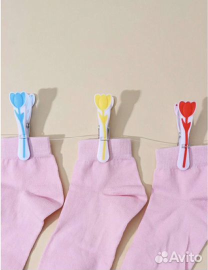 Прищепки тюльпаны 12шт