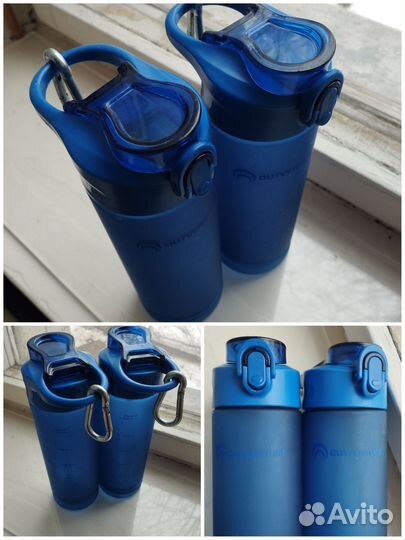 Спортивные бутылки с карабином. Термокружка
