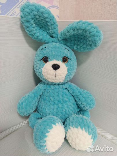 Вязаная игрушка. Единорожка, Зайка, Тигр, Мишка