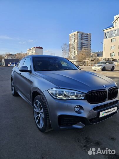 BMW X6 3.0 AT, 2017, 81 000 км