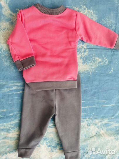 Спортивный костюм и платье 62-68