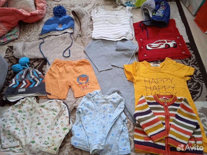 Шапка на мальчика до 1 года