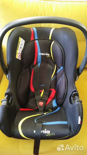 Автолюлька, автокресло от 0