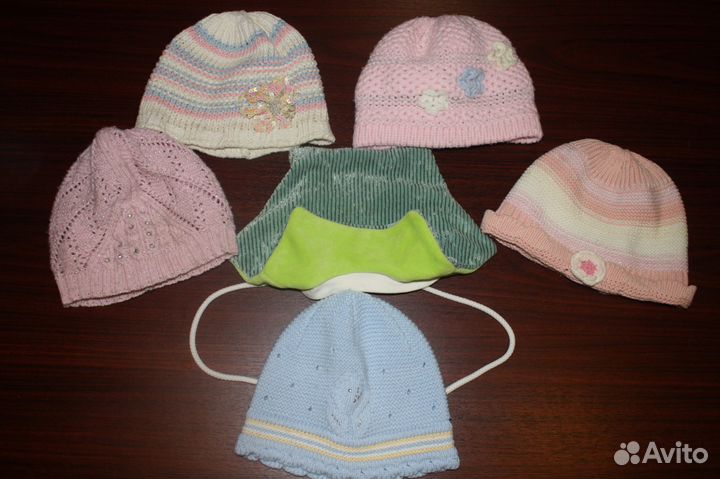 Шапочки, панамки (весна, лето)