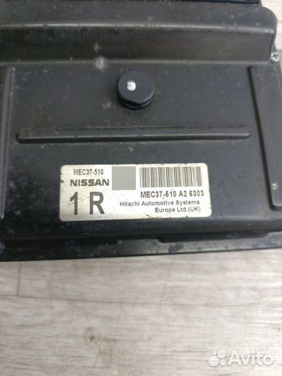 Блок управления двигателем (эбу) Nissan Note E11