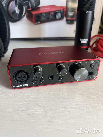 Focusrite solo studio готовый комплектдлязаписи