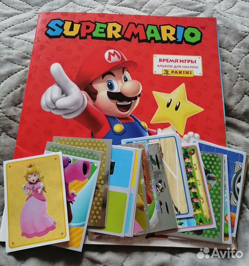 Наклейки Марио (продажа/обмен)