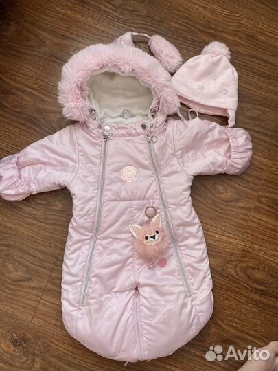 Комбинезон зима для девочки 74 трансформер