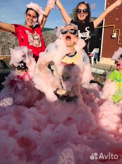 Пенное шоу, Пенная дискотека, Аниматоры, Квесты