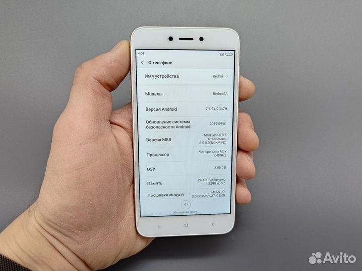Xiaomi Redmi 5A, 3/32 ГБ