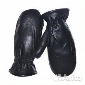 Варежки мужские кожанные Монголия