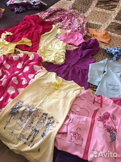 Детские вещи пакетом для девочек 98-104