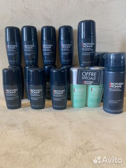 Biotherm homme мужские дезодоранты