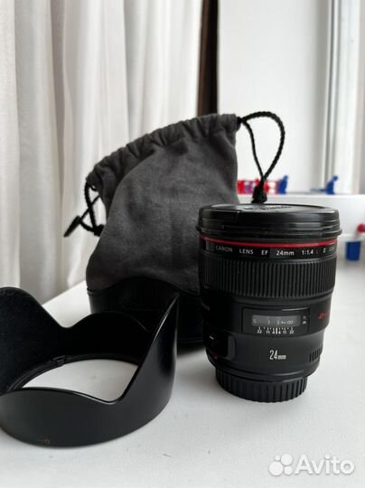 Объектив Canon EF 24 mm f 1.4L 2