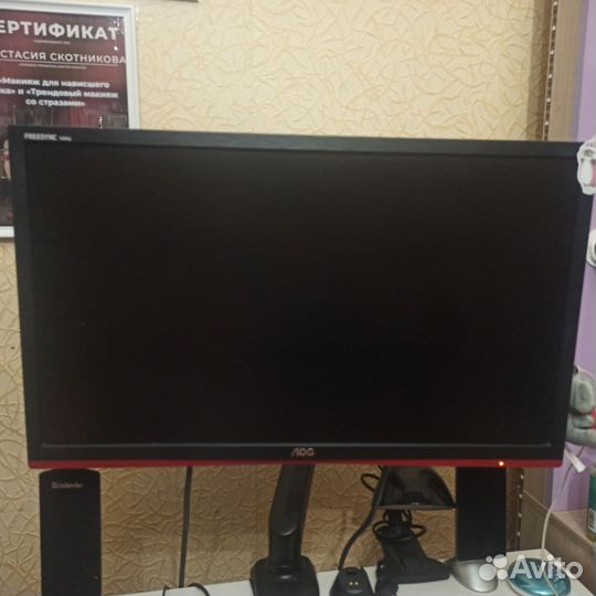 Монитор 144 гц aoc 24