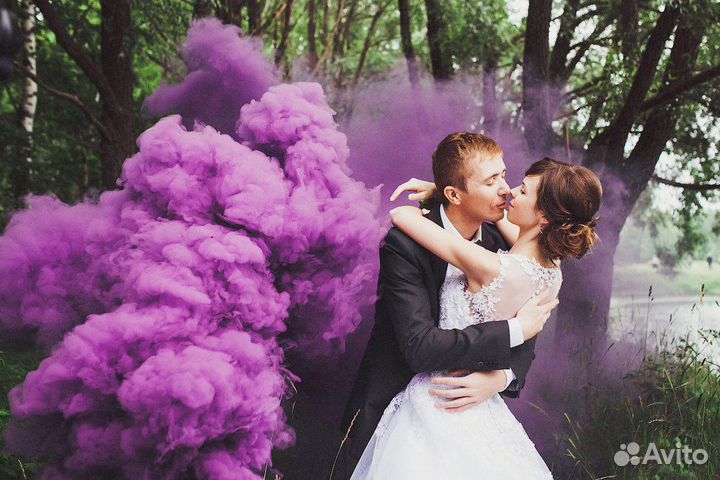 Цветной дым, дымовые шашки Smoke Fountain в Самаре