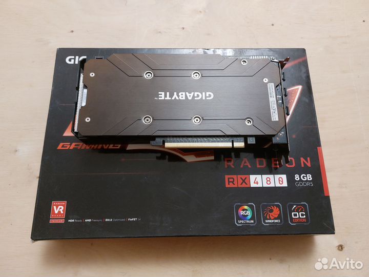 Видеокарта RX480 Gaming 8Gb