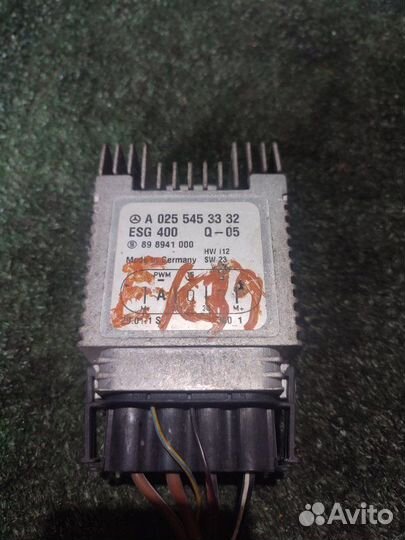 Блок управления вентилятором Mercedes E-Class W210