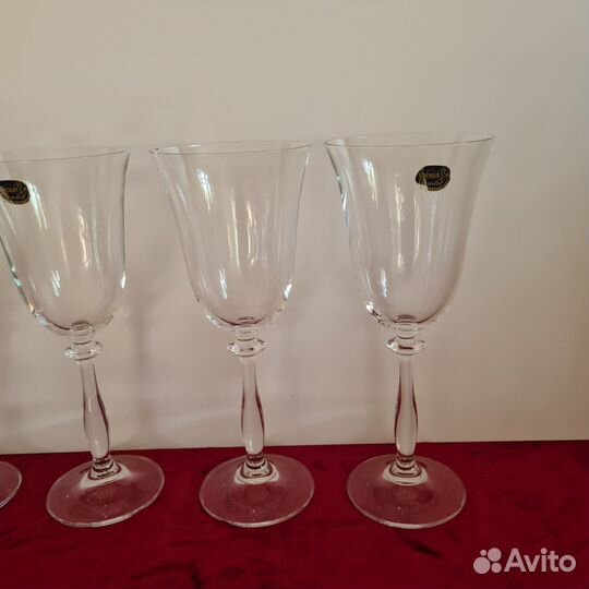 Фужеры бокалы Богемия