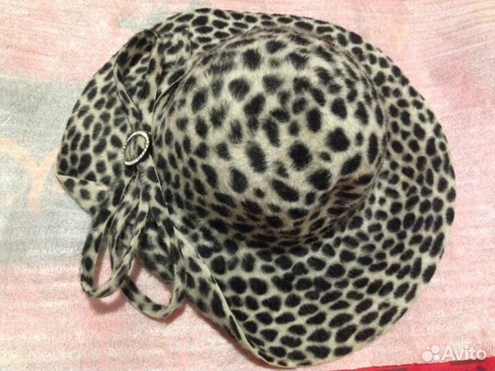 Шляпа леопард Италия р.58 дежак