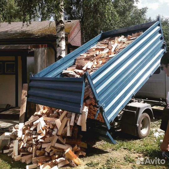 Сухие березовые дрова