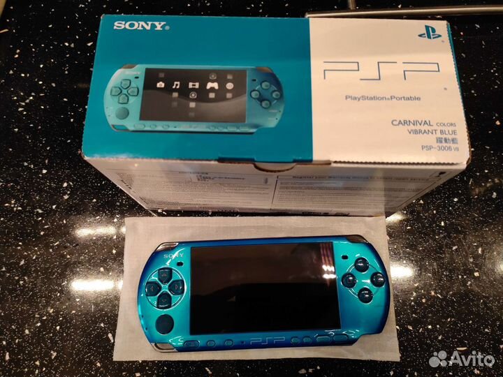 Новая PSP 3008 Blue, гарантия