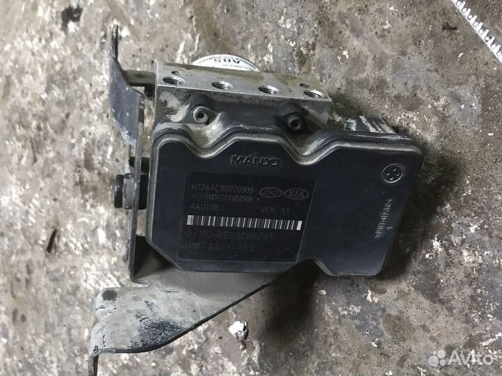 Блок абс hyundai solaris