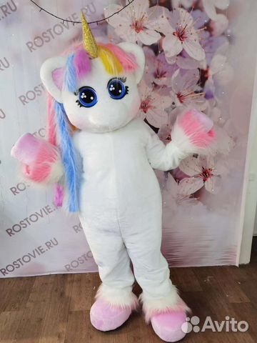 Поздравление Тедди Единорожка ростовая кукла