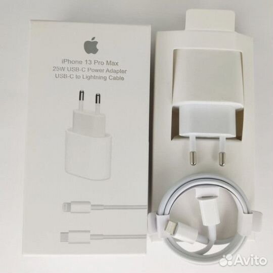 Быстрая зарядка 20W (блок + кабель) для iPhone