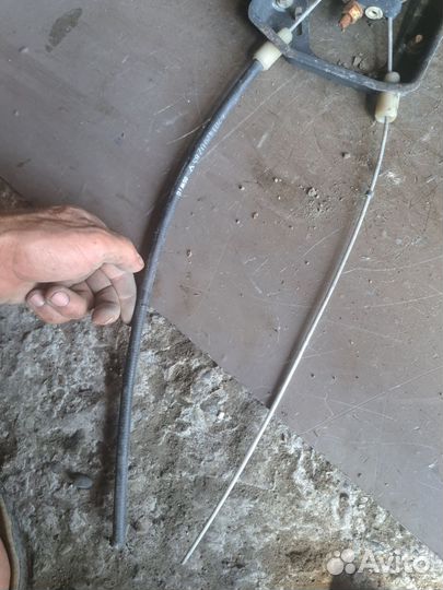 Механизм ручника а сборе Mercedes W203