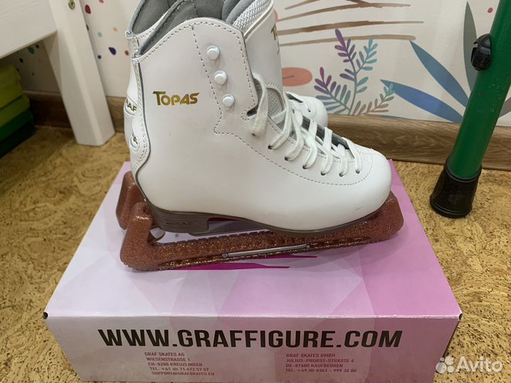 Коньки graf topas 31 размер