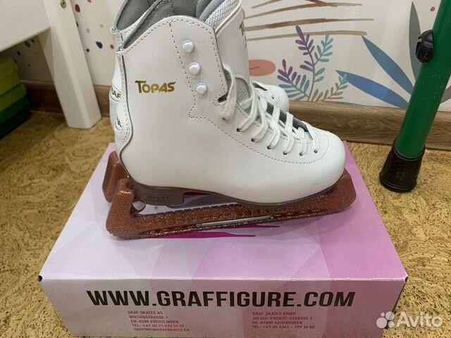 Коньки graf topas 31 размер