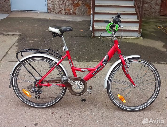 Велосипед взросл. 24 дюйм, скоростной