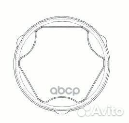 Пыльник ШРУСа 304885 GKN (Loebro)