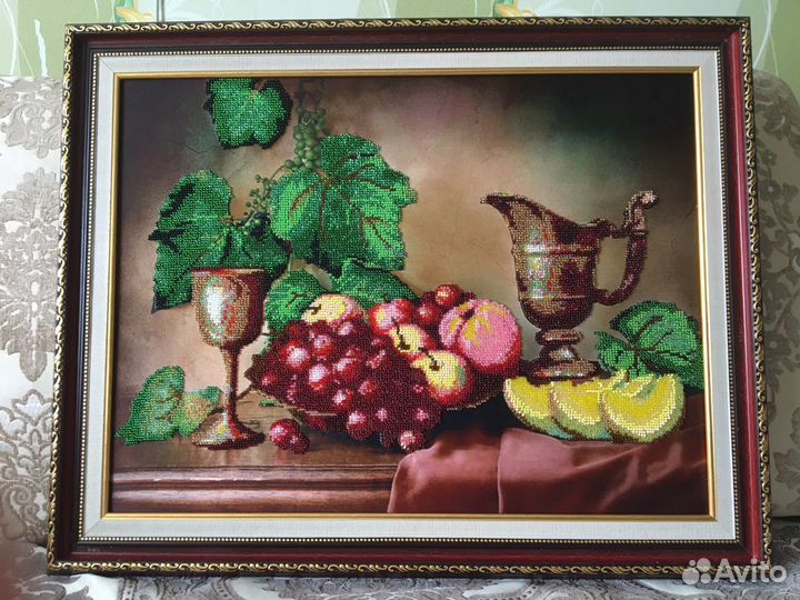 Картины вышитые бисером