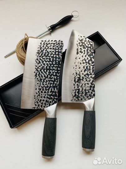 Кованный топорик Нож Киритцуке