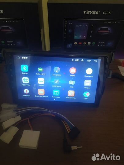 Магнитола Toyota corolla 2006-2013 android
