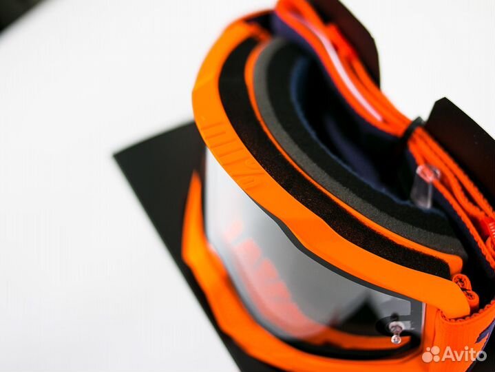 Очки 100 Accuri 2 Enduro Goggle Neon Orange-Clear