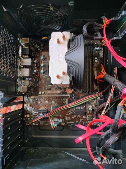 Комплект мать+проц+башня