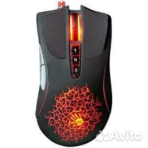Мышь проводная A4Tech Bloody Blazing A9/A90 черный
