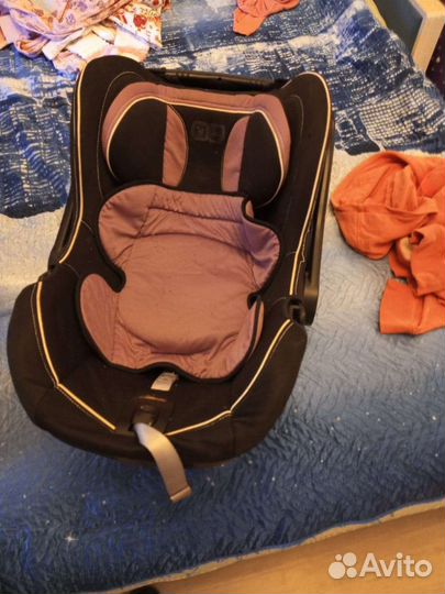 Автолюлька с базой isofix