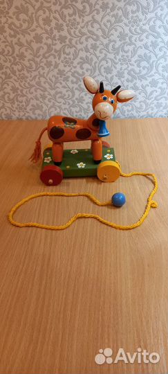 Деревянные игрушки для малышей