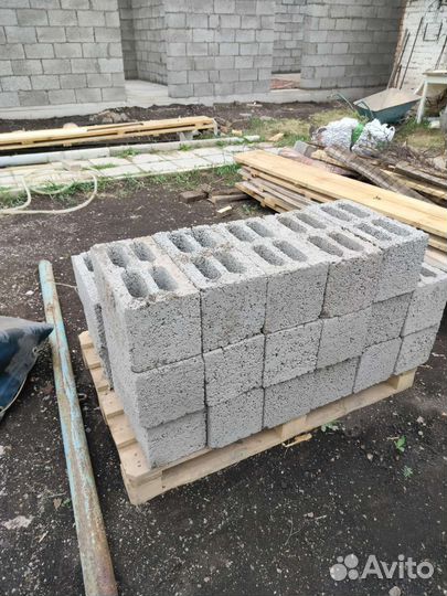 Керамзитобетонные блоки остатки