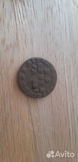 1 копейка 1712 год.мд.Царь Пётр 1.Оригинал