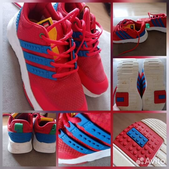 Кроссовки детские adidas lego 35