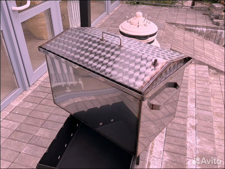 Коптильни горячего копчения из нержавеющий 1,5 и 2