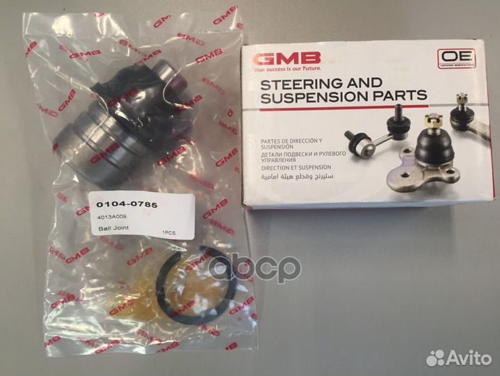 Шаровая опора нижняя 01040785 GMB